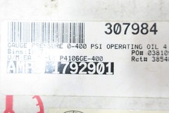 Winters PTB4106GE Pressure Gauge 4-1/2in 0-400psi 1/4in Npt