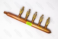 Sioux Chief 672XV0590 3/4″ PEX Inlet x (5) 1/2″ PEX Branches Valved Manifold