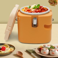 2.5 Gal Insulated Soup Container Commercial Food Warmer Food Warmer & Cover