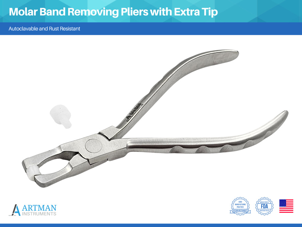 Molar Band Removing Pliers with Extra Tip ARTMAN