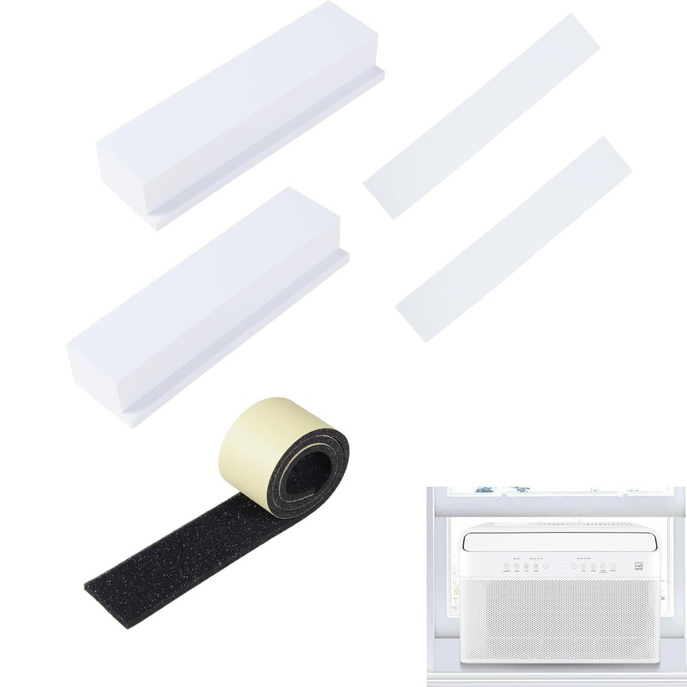 Midea U-Shaped Window Air Conditioner Foam Blocks 5 Pack Foam Insulation