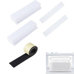 Midea U-Shaped Window Air Conditioner Foam Blocks 5 Pack Foam Insulation