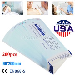 UP to 2000 3.5″ x 10″ Self-Sealing Sterilization Pouch Sterilizer Bag Autoclave