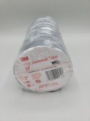 NEW Lot Of 10 Rolls Of 3M 37 Vinyl Electrical Tape 3/4″ × 66′ Black