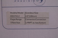 PITANCO PRECISION 400LFSS12 TYPE 42MW – STOCK GF1056