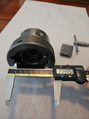 Authentic Vintage Friedrich Deckel /Rohm 3-jaw Chuck 5706 Munich Germany