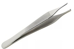 100 pieces Adson Tissue Forceps Stainless Steel 4.75″ O.R. Grade with 1×2 Teeth