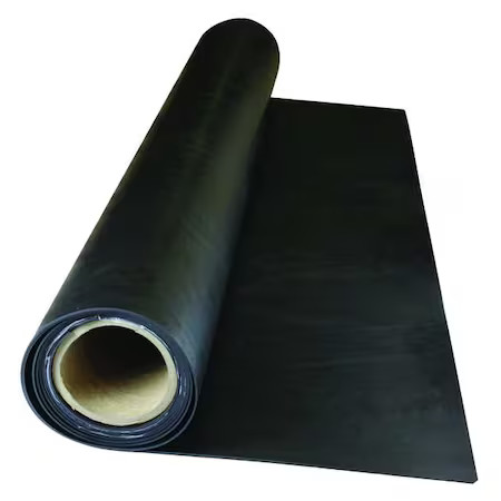 Rubber, Vinyl, 3/16 In Th, 36 Inx10 Ft, Bulk-Rs-Pvc70-43