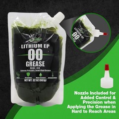 BLACKHAWK PERFORMANCE Lithium EP00 Grease – 32 oz EZ Squeeze Pouch (2pk)