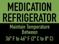 Medical Magnets | Drugs Only; Food Only; Medication Fridge | FDA & CMS Compliant
