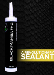 Black Mamba FHG High Tack Adhesive 10.2oz Tube- White (Single Tube)