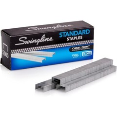 Standard Staples Staplers 1/4 Inch 5000 Count Chisel Point Reliable Performance