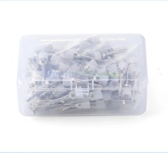 Dental Polishing Brushes Prophy Brush White Nylon Bowl Flat Latch RA Polisher