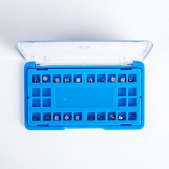 Dental Orthodontics Self-ligating Brackets Metal Brace Roth/mbt Slot .022