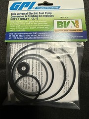 Lot Of 5 – GPI Electric Fuel Pump CONVERSION & OVERHAUL Kit 110504-1 FREE SHIP