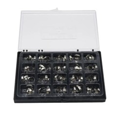 Dental Orthodontic Bands w+ Buccal Tube 1st Molar Roth/MBT 022″ 16#-35# U2L1
