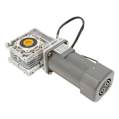 Worm Gear Reducer Motor with Speed Controller 1:50 Reduction 370W 27 r/min 65 NM
