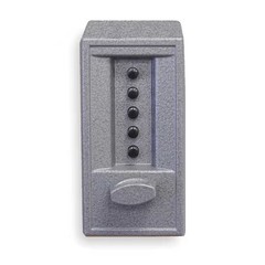 Simplex 62048641 Push Button Lock, Entry, Gray Powder Paint