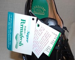 POSTMAN CAROLINA 32 MEN WORK SHOES BLACK LEATHER ARCH SUPPORT OXFORD USA NEW NIB