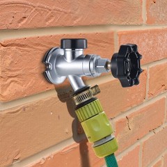 VEVOR 12 in Frost-Free Sillcock 1/2″ PTC x 3/4″ MHT Hose Bibb Anti-Siphon Valve
