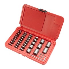 HFS(R) Spacer Block Set Bearing Steel 36pc ±0.0001″, 3/4″ Diameter,1/4-28 Thread