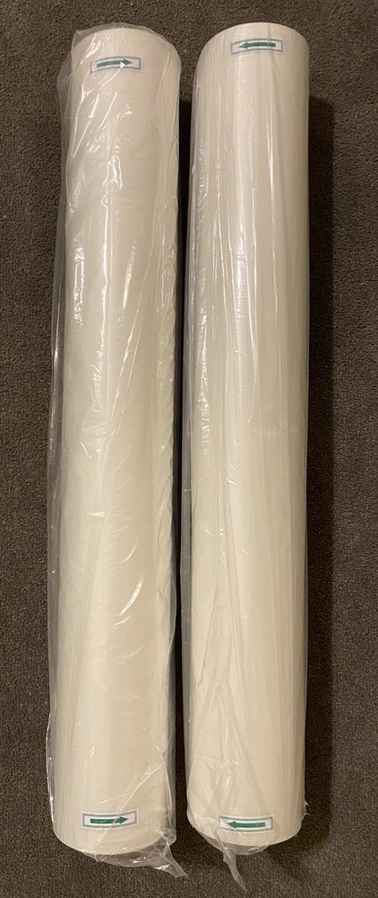 TruLam 2 Rolls Clear/Glossy Laminating Film 1.5 mil 25 in x 500 ft x 1 in Core