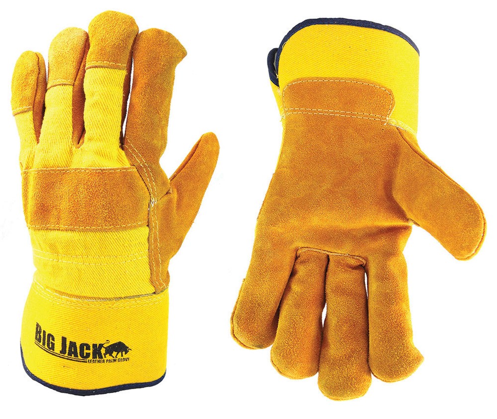 BetterGrip Premium Grade Insulated Split Cowhide Leather Palm Work Glove BGBY4YL