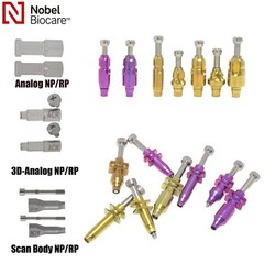 Dental Impression Coping Open Closed Tray Analog Scanbody Fit Nobel/ITI/Hiossen