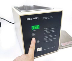 Thermo Precision 280 series 1.5Gal (5L) Tank Heated Waterbath 5 to 40°C. Working