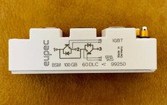 INFINEON / EUPEC BSM 100GB60DLC 600 V, 100 A dual IGBT module (Lot of 10 pcs)