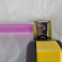 Linde Ruby Laser Rod Optical Maser Crystal 6mm x 52mm Coated Damaged