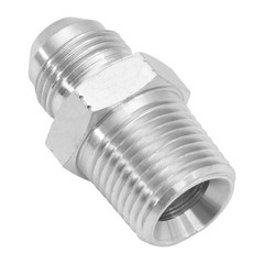 HFS(R) 10PCS 1/2″ NPT Male to 1/2″ JIC Male Flared Tube Fitting Carbon Steel