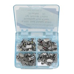 20 Sets Dental Orthodontic Buccal Tubes 1st 2nd Molar Roth MBT 0.022 Bondable 3G