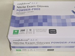 McKesson Confiderm Nitrile Exam Glove – 200 per Box Size Medium (BC3)