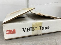 2 new 3M 64588 VHB 1/2″ x 36yd 4910 Double Sided Acrylic Coated Foam Tapes, 1mm