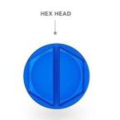 Tapcon 3/16″ x 2-3/4″ Hex Head Concrete Anchor Screws 3145407 | 100 Pack | Drill