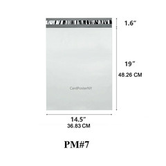100 Pcs Poly Mailers Shipping Bag 7.5×10 9×12 10×13 12×15.5 14.5×19 19×24 24×24