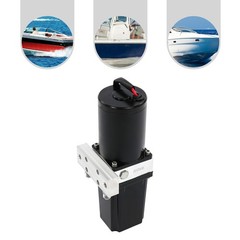 Motor Reservoir Pump, Hydraulic Power Unit, 12V Hydraulic Pump,2800 RPM Speed