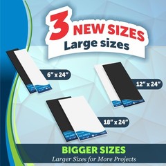 Expanded PVC Plastic Sheets – 10″ X 10″ Rigid White Sheet for Crafts, Signage…