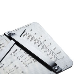 HFS(R) Pipe Pit Welding Gauge Inspection 0 to 1/2″ in 1/64″ & .020 Increments