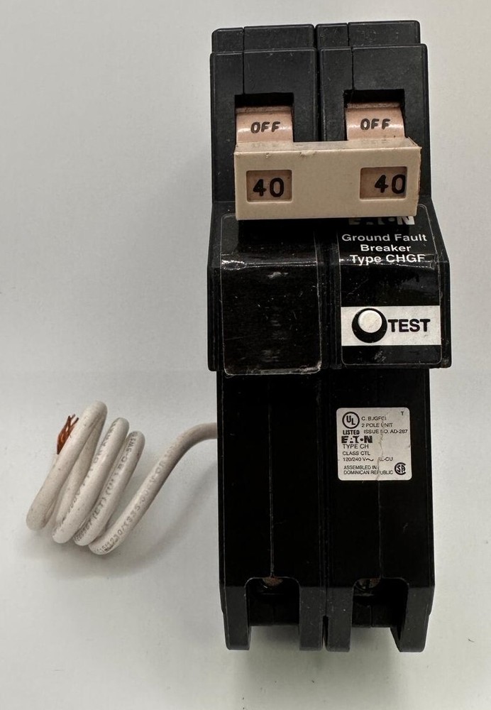 Eaton CHN240GF/Cutler Hammer Circuit Breaker TESTED