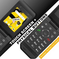 Unifone CAT S22 Rugged Android 11 IP68 GSM 4G LTE Smart Flip Phone Unlocked