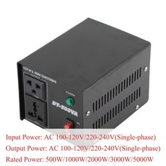 Voltage Transformer AC 110V to 220V OR AC 220V to 110V Step Up & Step Down 500W
