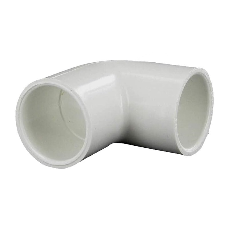 1″ PVC 90 Deg Elbow – Slip x Slip, Sch 40, 406-010 – 10 Pack