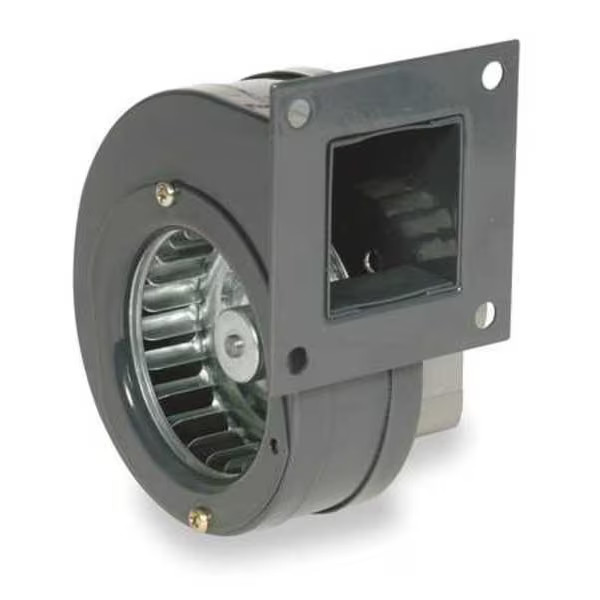 Dayton Rectangular OEM Blower, 2950 RPM, 1 Phase, Direct Drive, Steel 1 Speed