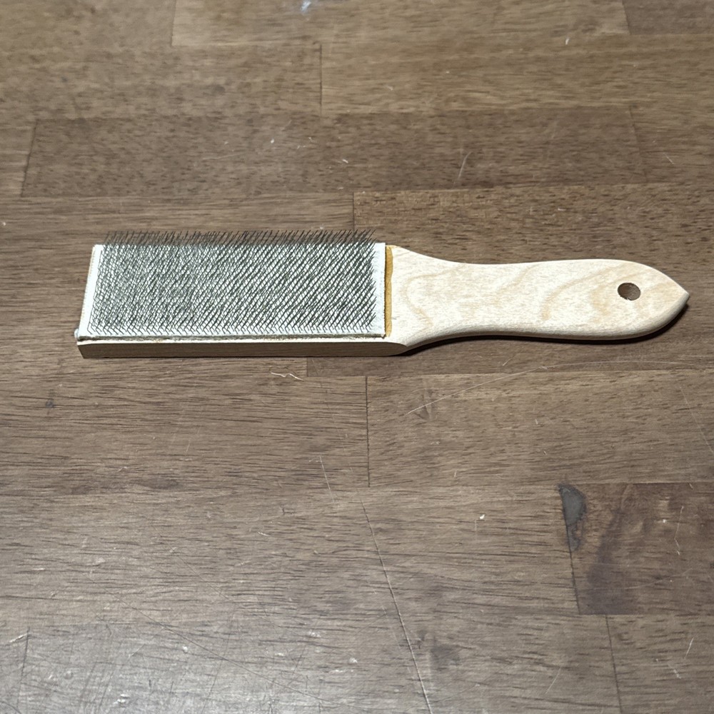 LUTZ FILE CARD #10 / FILE CLEANER – USA – cleans files, removes chips and metal