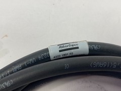 Atlas Copco 4222 1801 02 Double Ended Power Cordset w/ Harting 19300061540 Hood