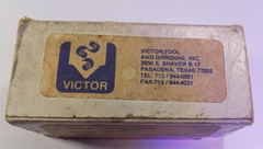 VICTOR DB 65 .C05R TEN New INSERTS IN Case