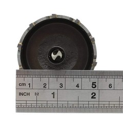 AUTOTOOLHOME 2 Inch Metal Hole Saw 50mm Tooth Carbide Tipped TCT Silver