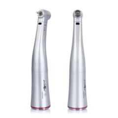 JoyDental 1:5 LED Increasing Contra Angle Handpiece Push 4Spray For Motor